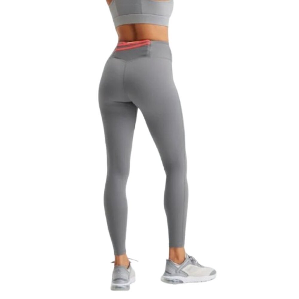 Women's M NWT Fabletics Trinity Motion365® High-Waisted Legging Quarry Gray